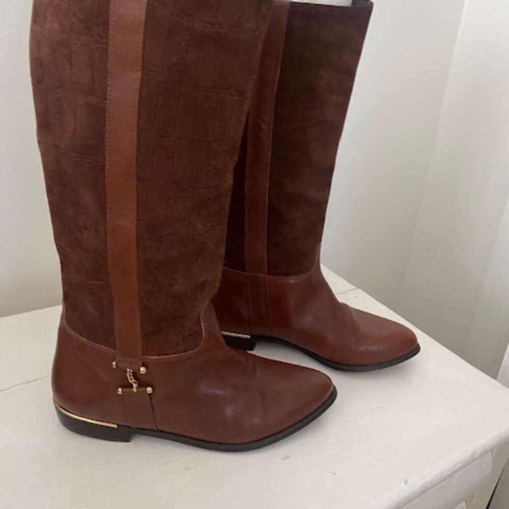 Suede and Leather Boots